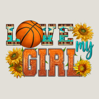 Love My Girl Basketball Heavy Core Tee | Teevron