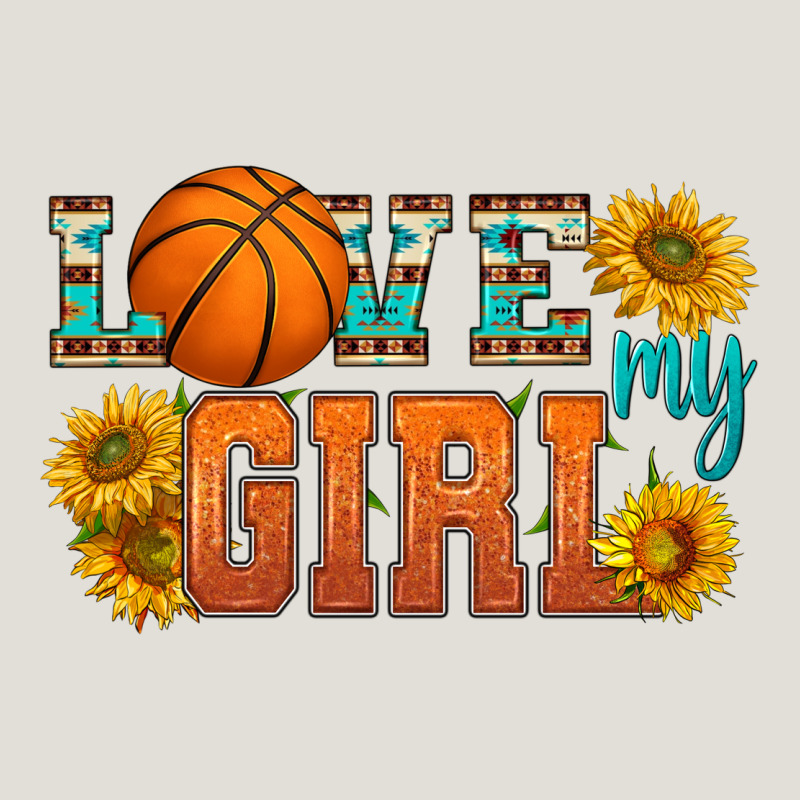 Love My Girl Basketball Heavy Core Tee by HRA Design Shop | Teevron