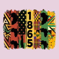 Juneteenth 1865 Brush Stroke Ladies Tee | Teevron