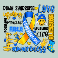 Down Syndrome Awareness Typography Zipper Hoodie | Teevron