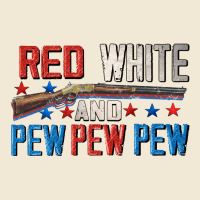 Red White And Pew Pew Pew Ladies Tee | Teevron