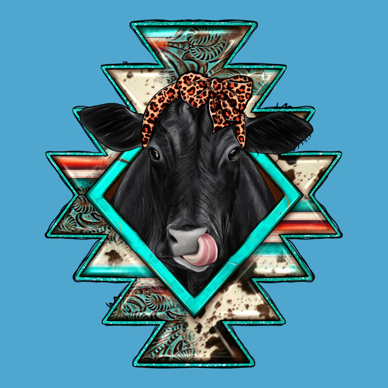 Black Angus Cowhide Aztec Premium Hoodie by JahusDesignShop | Teevron