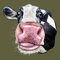 Cute Holstein Face Vintage Tee | Teevron