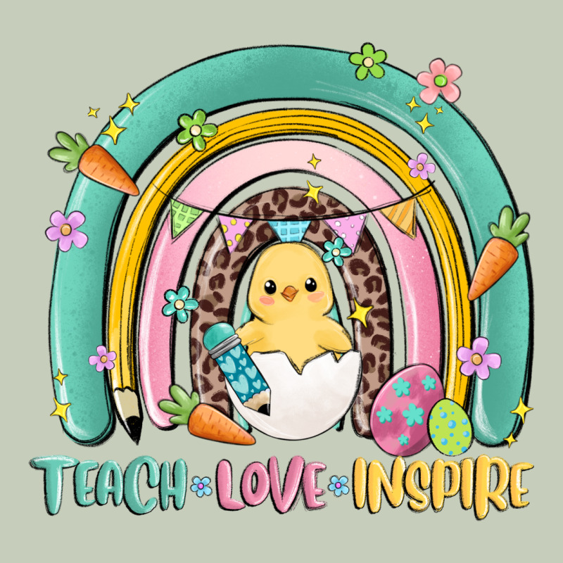 Teach Love Inspire Rainbow Classic Tee by MaliasSmallBusiness | Teevron