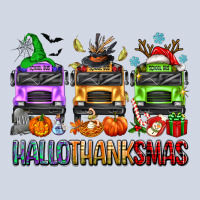 Hallothanksmas School Bus Premium Sweatshirt | Teevron