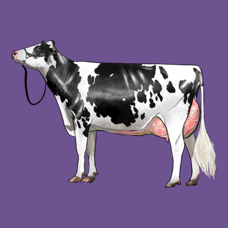 Holstein Dairy Cow Vintage Tee by LillyAllenDesigns | Teevron