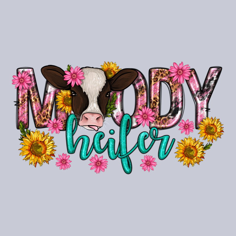 Moody Heifer Mother's Day Heavyweight Hoodie by texasbilliewilder | Teevron