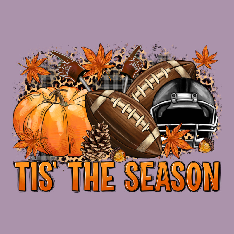 Tis' The Season Football Black Helmet Heavyweight Hoodie by NancyCooperArtShop | Teevron