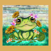 Frog With Sunflower Premium Hoodie | Teevron