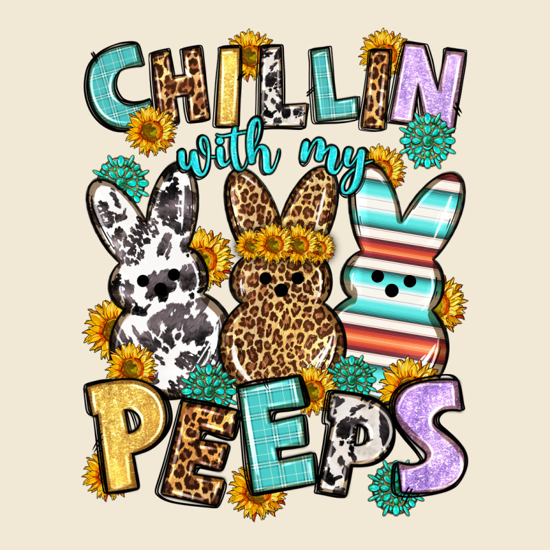 Chillin With My Peeps Easter Premium Tee by OliviaCreatesArt | Teevron