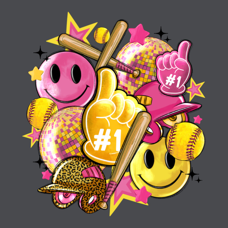 Retro Softball Zipper Hoodie by Artiststas | Teevron