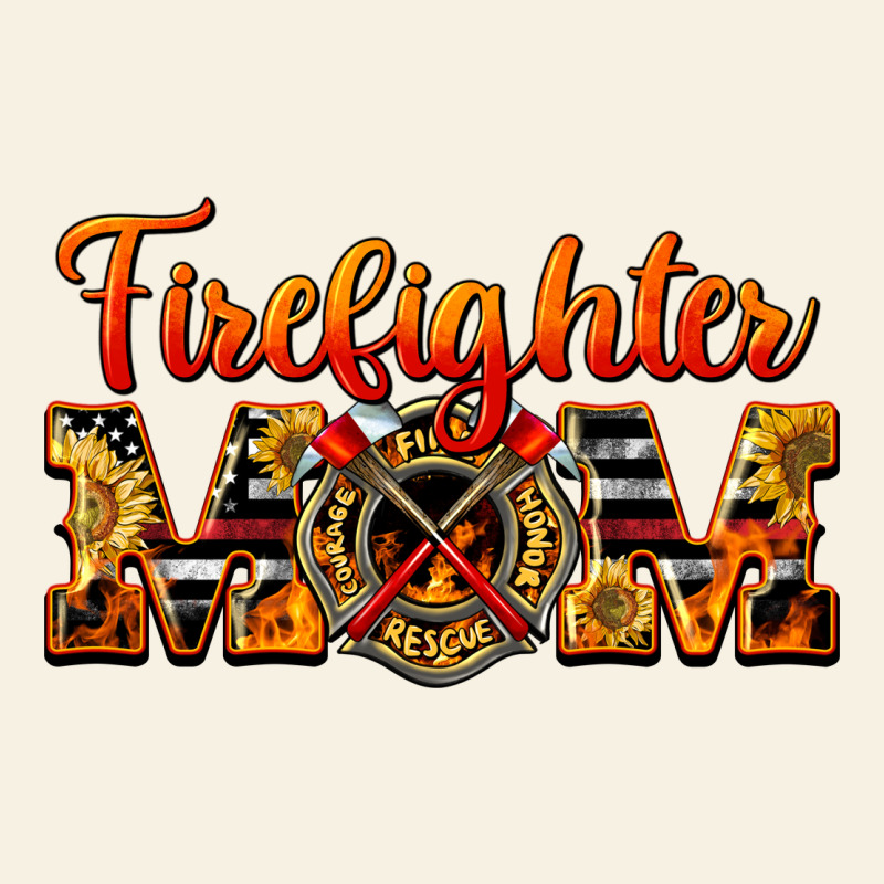 American Firefighter Mom Vintage Tee by LillyAllenDesigns | Teevron