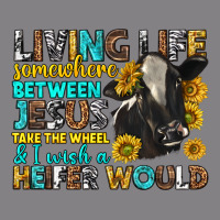 Living Life Somewhere Between Jesus Heavyweight Hoodie | Teevron