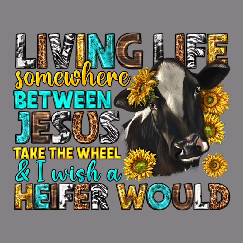 Living Life Somewhere Between Jesus Heavyweight Hoodie by texasbilliewilder | Teevron