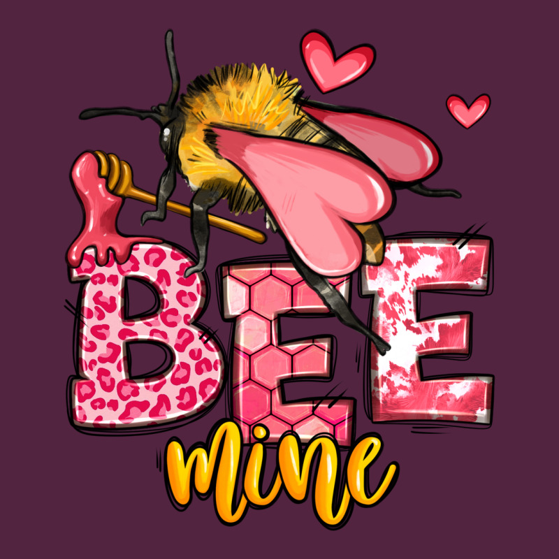 Bee Mine Valentines Day Urban Hoodie by OliviaCreatesArt | Teevron