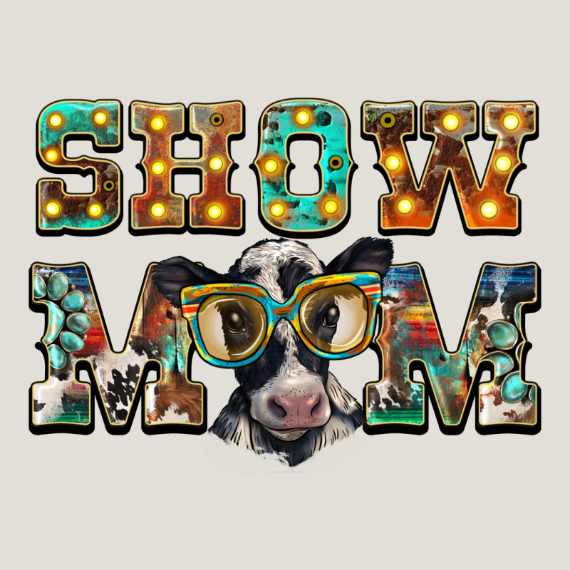 Show Mom Baby Cow Heavy Core Tee by BarkalooDesign | Teevron