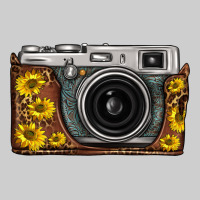 Sunflower Leopard Vintage Camera Premium Tee | Teevron