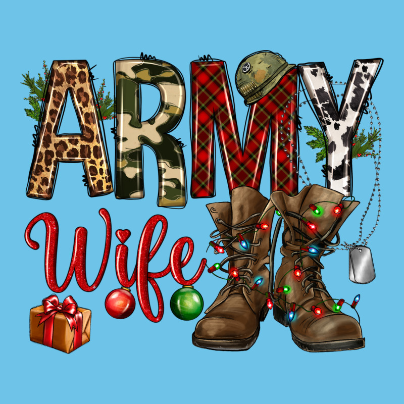 Christmas Army Wife Premium Sweatshirt by NancyCooperArtShop | Teevron