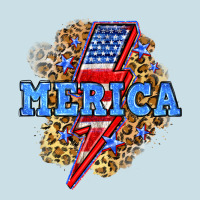 Merica Lightning Bolt Ladies Tee | Teevron