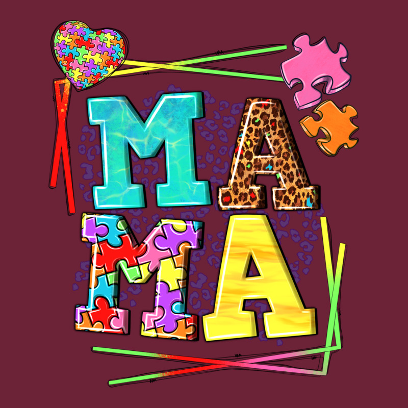 Autism Mama Long Sleeve Tee by NancyCooperArtShop | Teevron