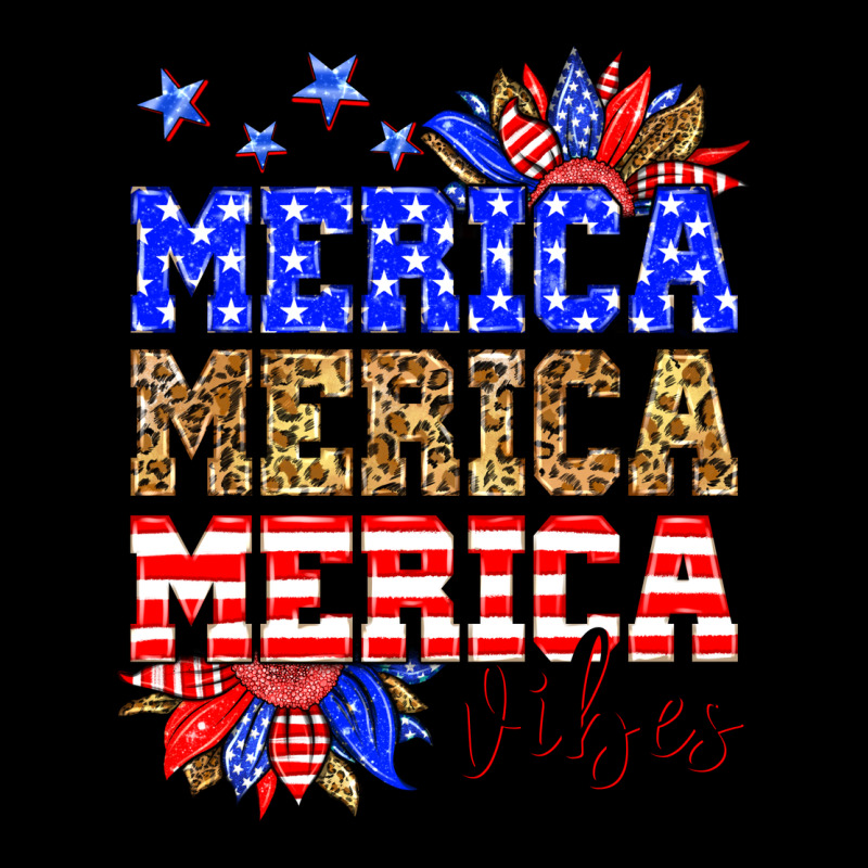 Merica Merica Merica Vibes Ladies Tee by Neo Western | Teevron