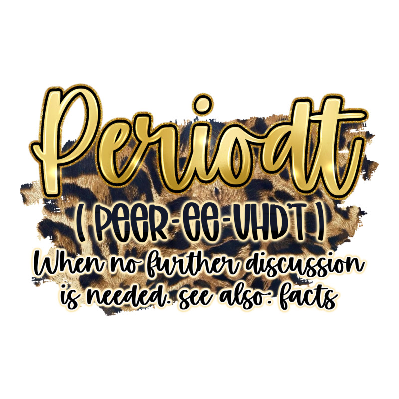 Periodt Zipper Hoodie by Artiststas | Teevron