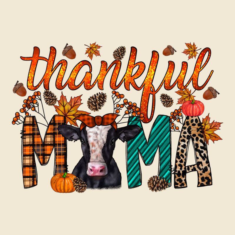 Thankful Mama Holstein Cow Premium Tee by RacoonDesign | Teevron