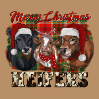 Merry Christmas Heifers Vintage Hoodie | Teevron