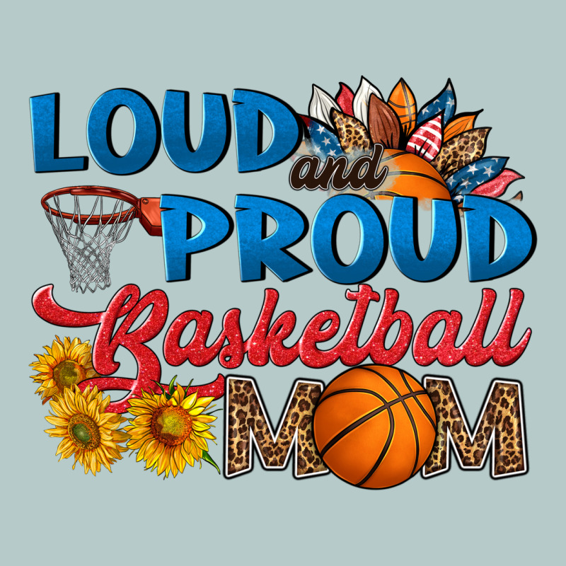Loud And Proud Basketball Mom Heavy Core Tee by HRA Design Shop | Teevron