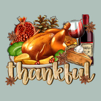 Thankful With Turkey Heavyweight Hoodie | Teevron