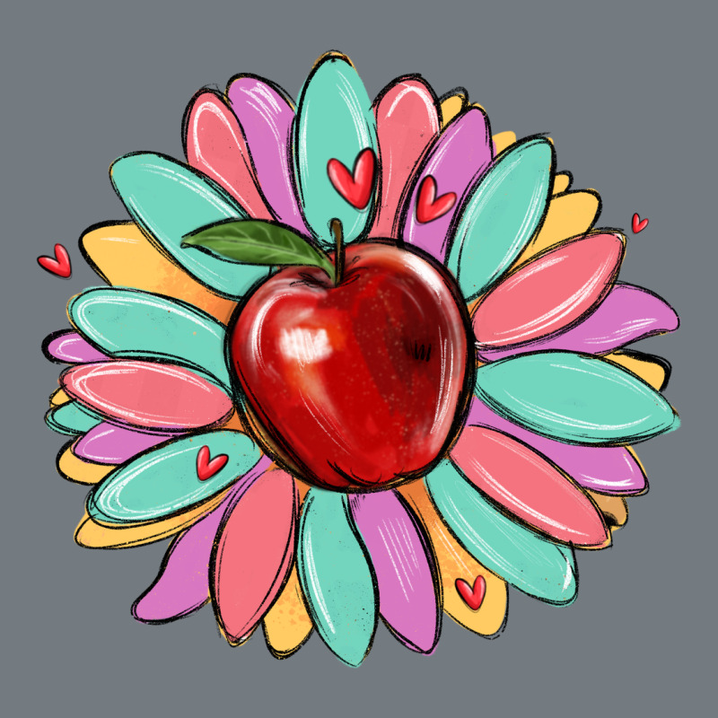 Teacher Apple Heavyweight Sweatshirt by MaliasSmallBusiness | Teevron