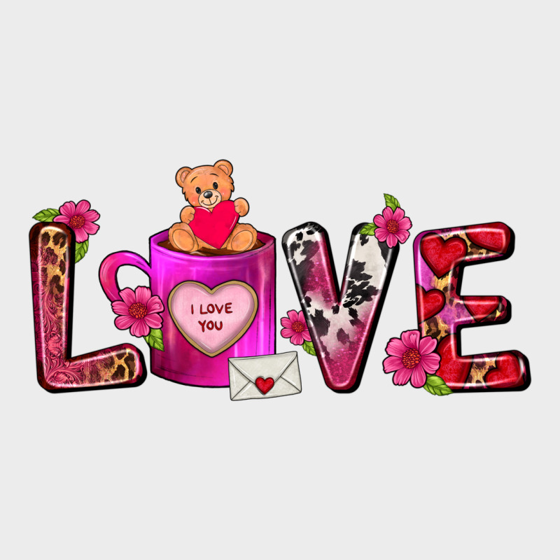 Love Coffee Mug Valentines Day Urban Hoodie by FaDigitalArtStudio | Teevron