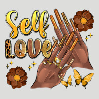 Black Woman Self Love Nails Zipper Hoodie | Teevron