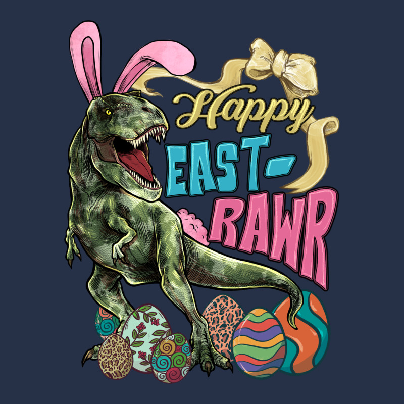 Happy Easter Day T-rex Premium Hoodie by HowdyJamesFarm | Teevron