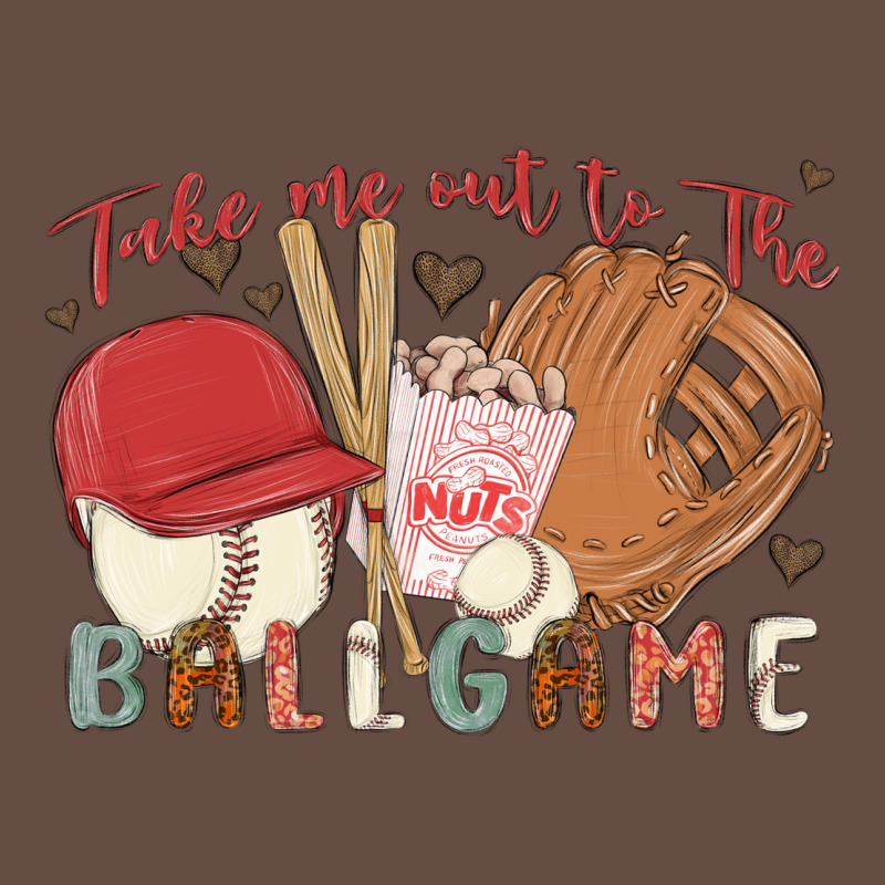 Take Me Out To The Ballgame Long Sleeve Tee by MaliasSmallBusiness | Teevron