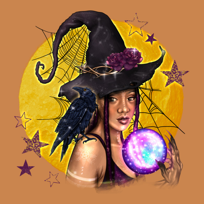 Black Witch Heavyweight Hoodie by texasbilliewilder | Teevron
