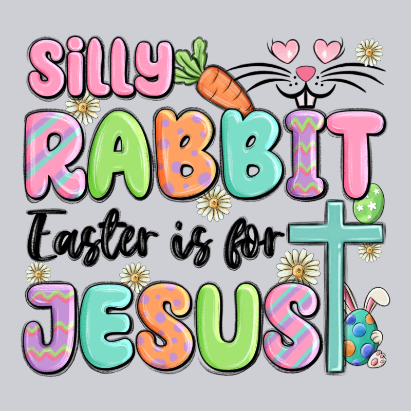 Silly Rabbit Easter Is For Jesus Heavyweight Sweatshirt by MaliasSmallBusiness | Teevron