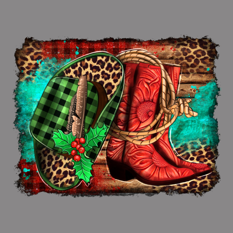 Country Boots Christmas Vintage Tee by Jasminsmagicworld | Teevron