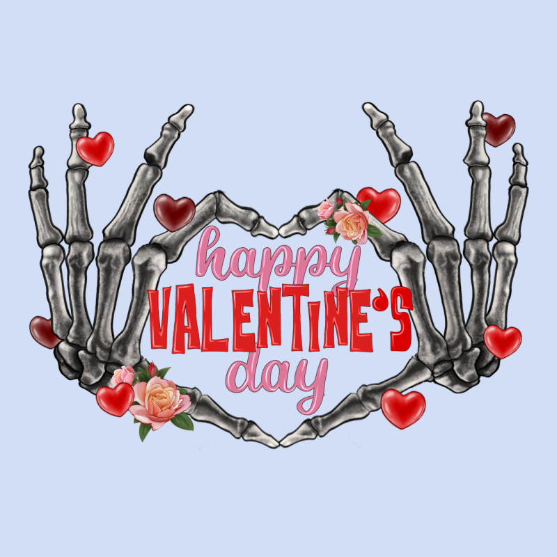 Happy Valentine's Day Skeleton Hands Urban Hoodie by FaDigitalArtStudio | Teevron