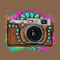 Tie Dye Gemstone Vintage Camera Premium Tee | Teevron
