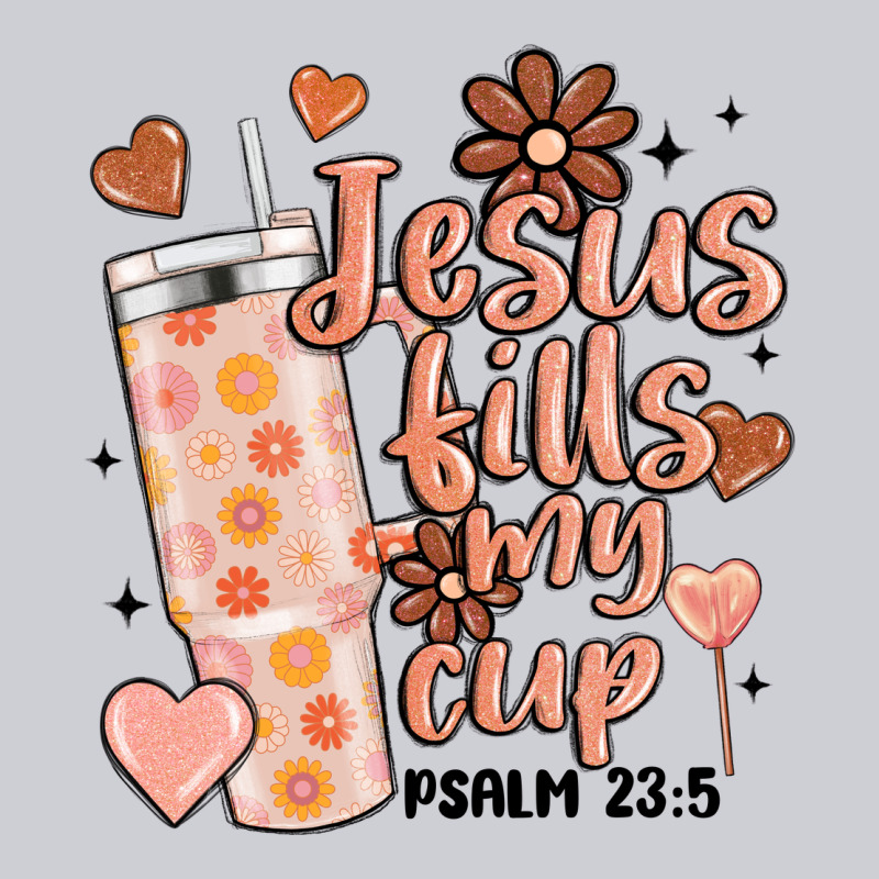 Valentine Jesus Fills My Cup Heavyweight Sweatshirt by MaliasSmallBusiness | Teevron
