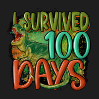 I Survived 100 Days Classic Tee | Teevron