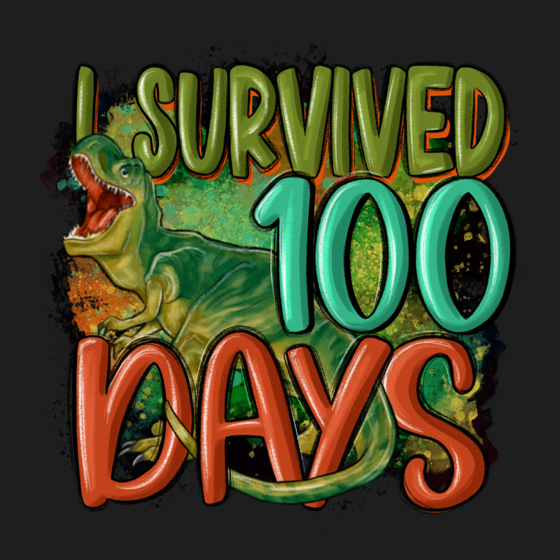 I Survived 100 Days Classic Tee by MaliasSmallBusiness | Teevron