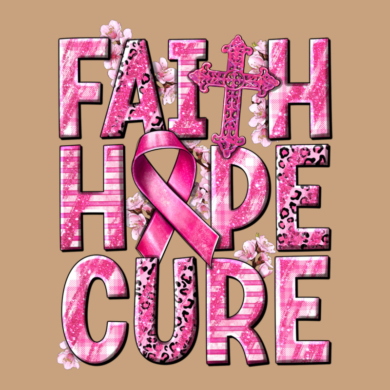 Faith Hope Cure Cancer Vintage Tee by NancyCooperArtShop | Teevron