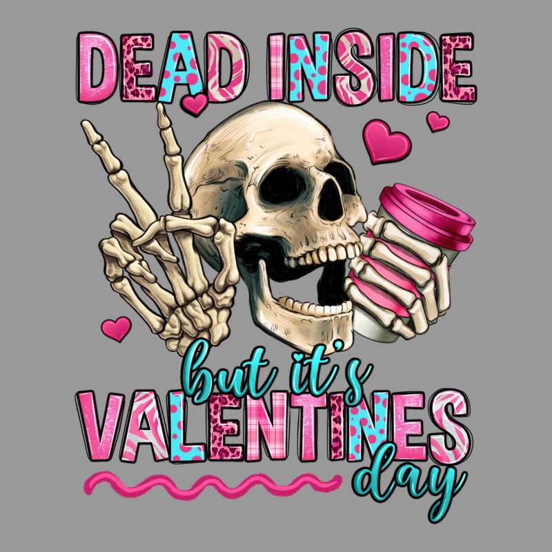 Dead Inside But It's Valentines Day Vintage Hoodie by Jasminsmagicworld | Teevron