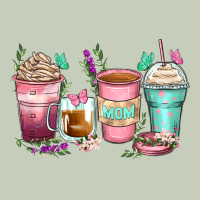 Mom Coffee Cups Ladies Tee | Teevron