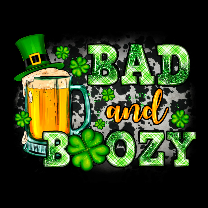 St. Patrick's Bad And Boozy Urban Hoodie by OliviaCreatesArt | Teevron