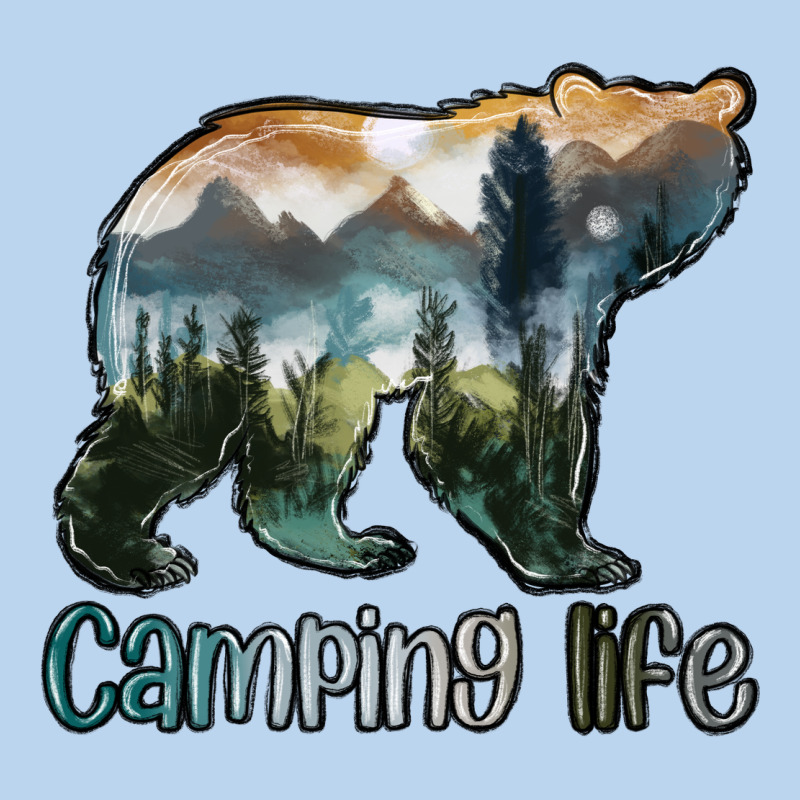 Camping Bear Classic Tee by MaliasSmallBusiness | Teevron