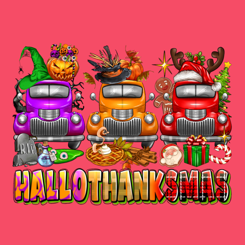 Hallothanksmas Trucks Premium Sweatshirt by texasbilliewilder | Teevron