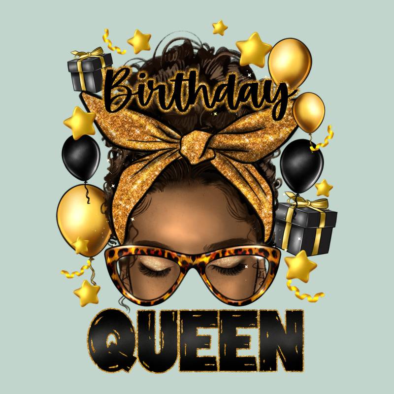 Birthday Queen Afro Messy Bun Zipper Hoodie by Artiststas | Teevron